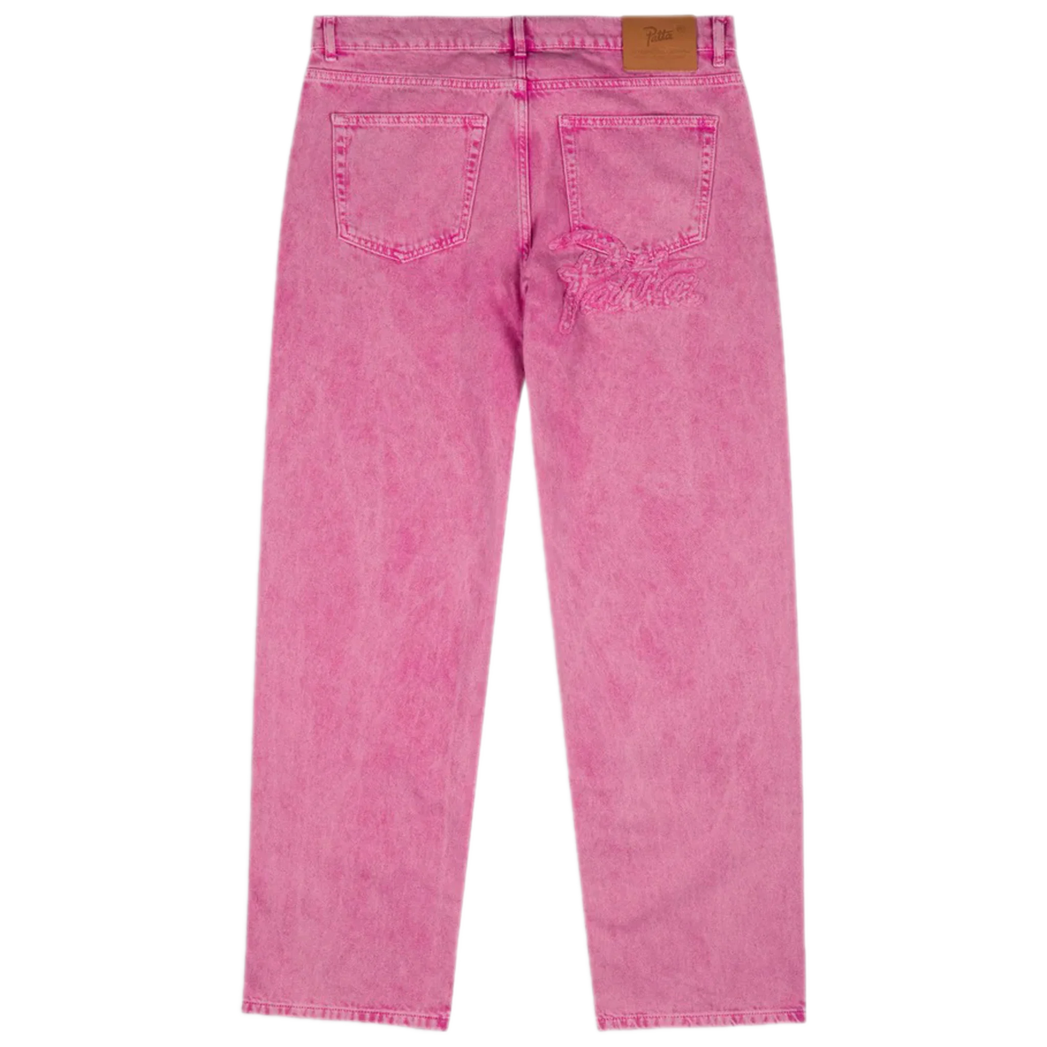 Acid Wash Denim Pants - Image 2