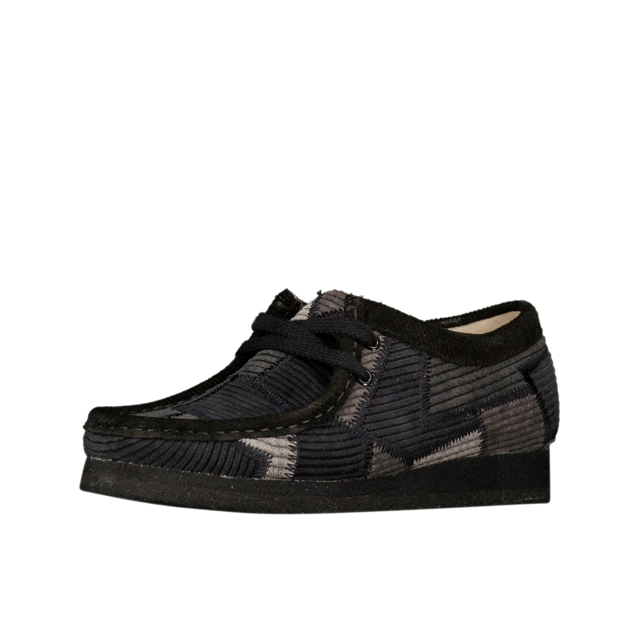 W Aleali May X Clarks Wallabee 'Grey Corduroy' - Image 2