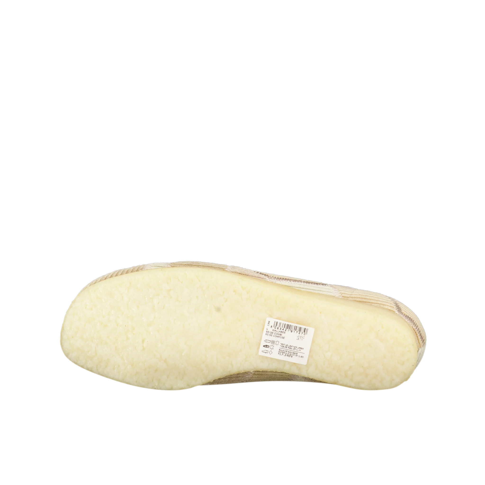 W Aleali May X Clarks Wallabee 'Beige Corduroy' - Image 4