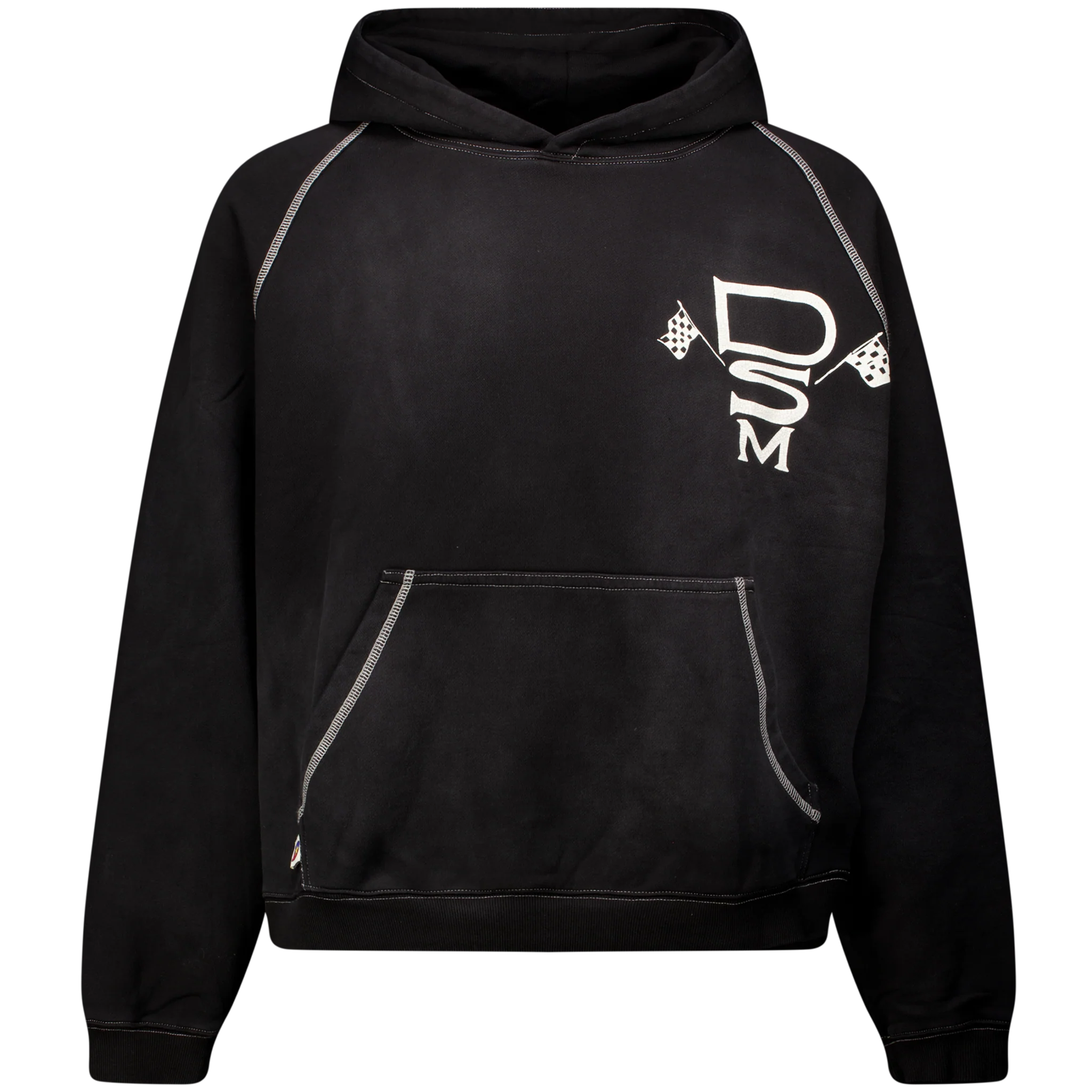 Contrast Stitch Hoodie