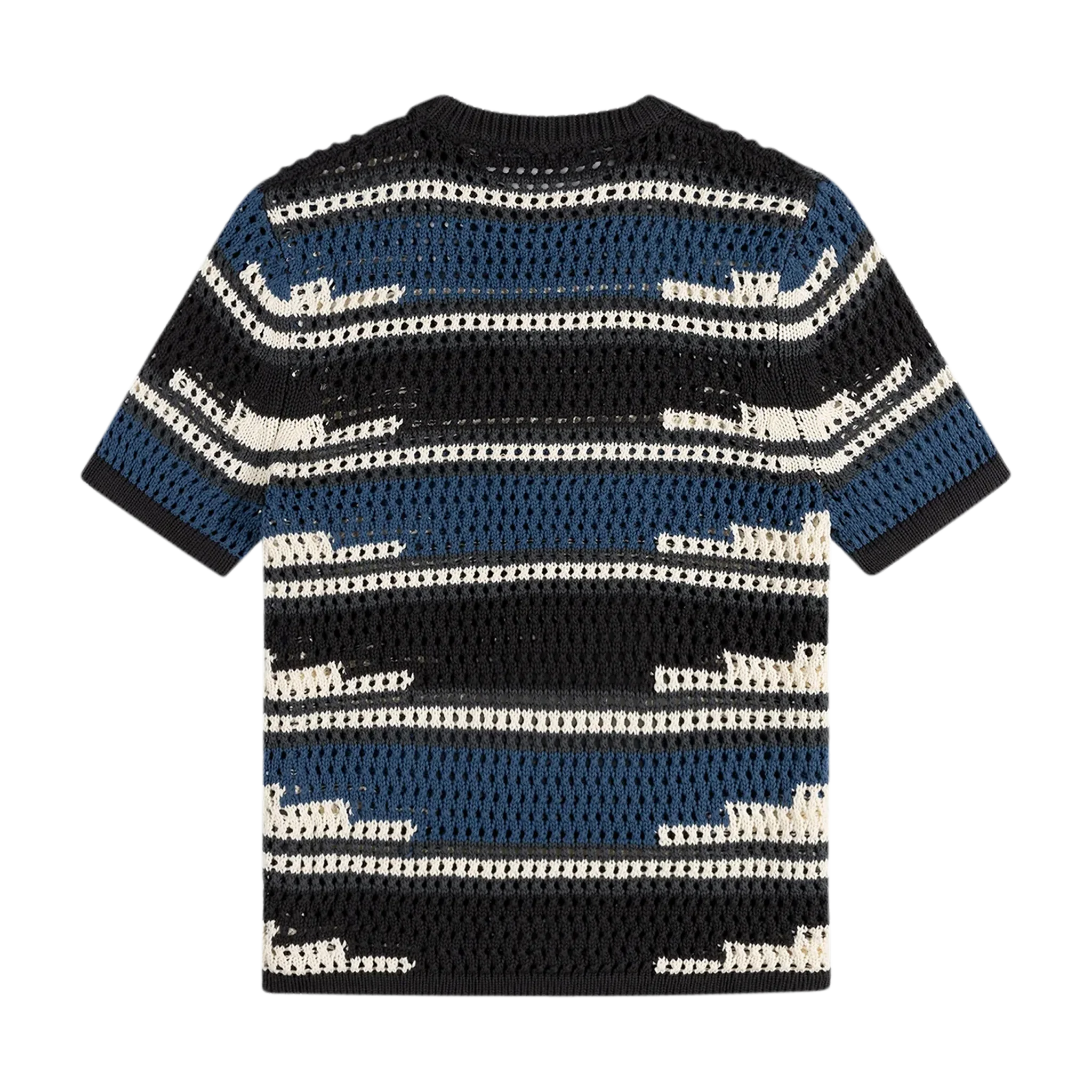 Kente Stripe Knit Shirt - Image 2