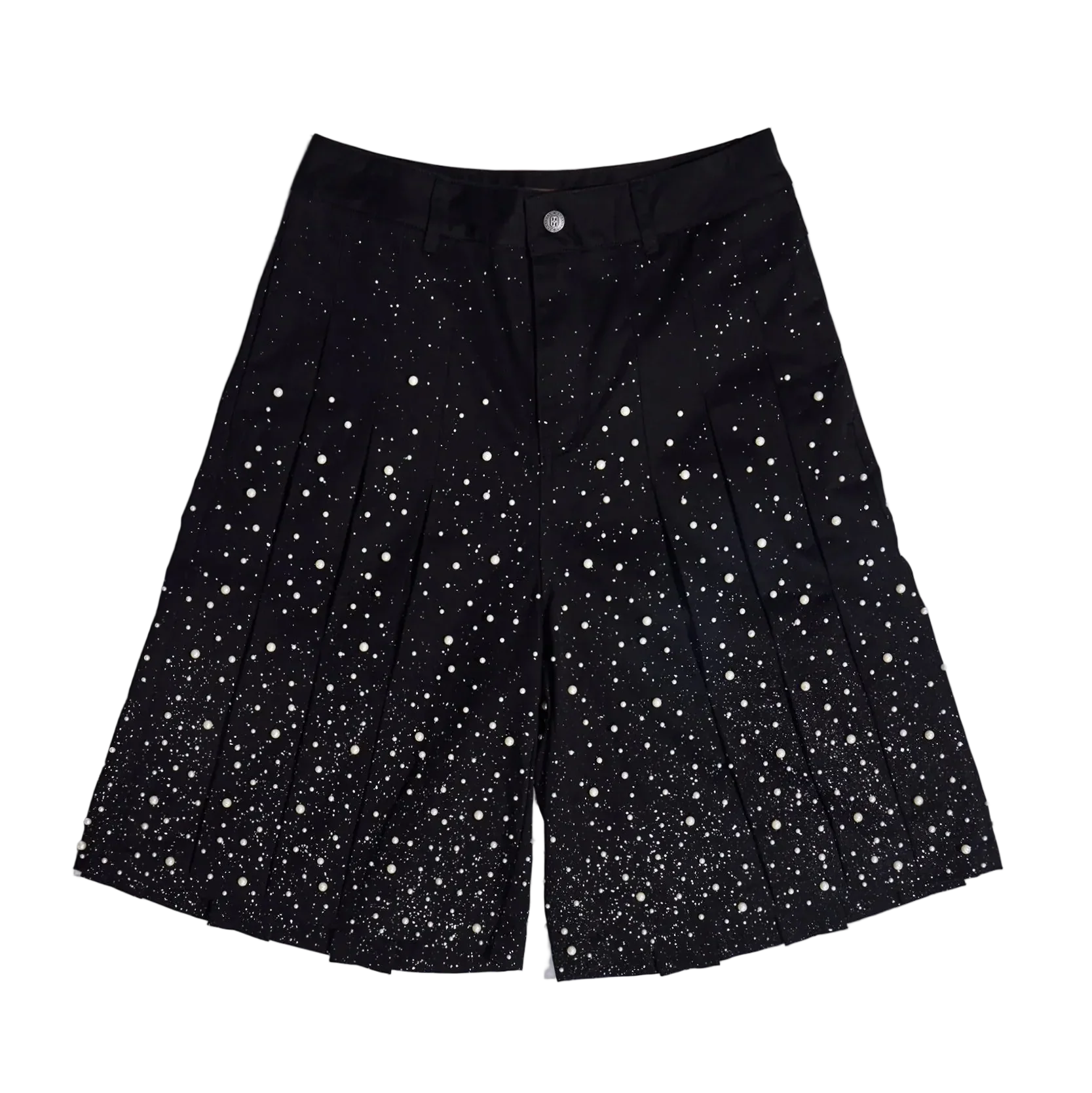 Pearl Pleated Shorts
