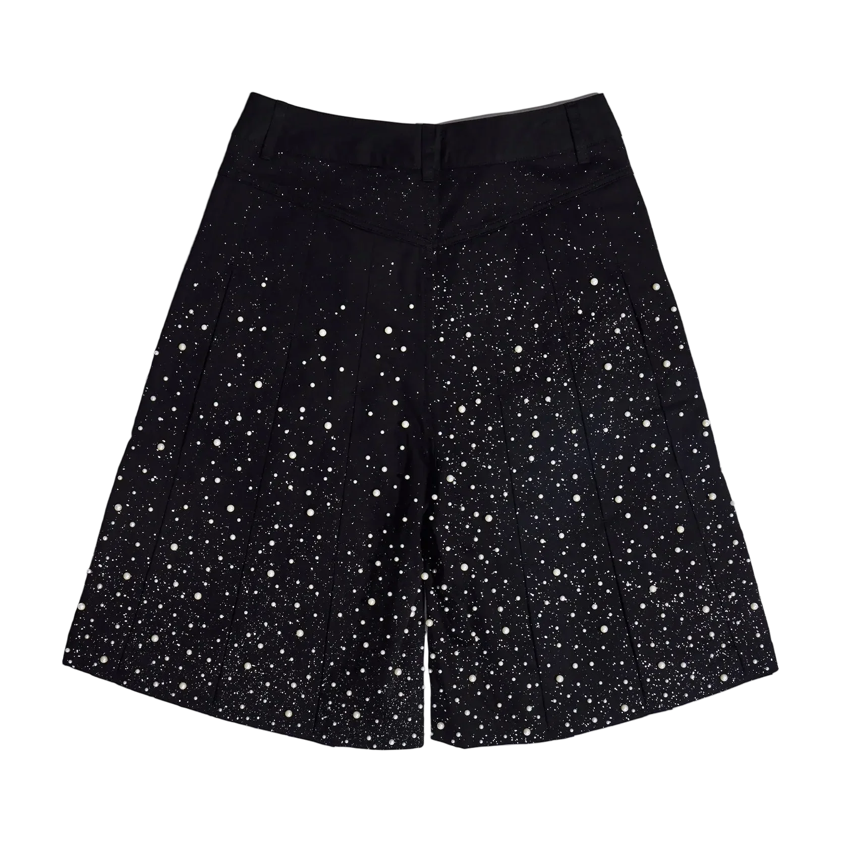 Pearl Pleated Shorts - Image 2