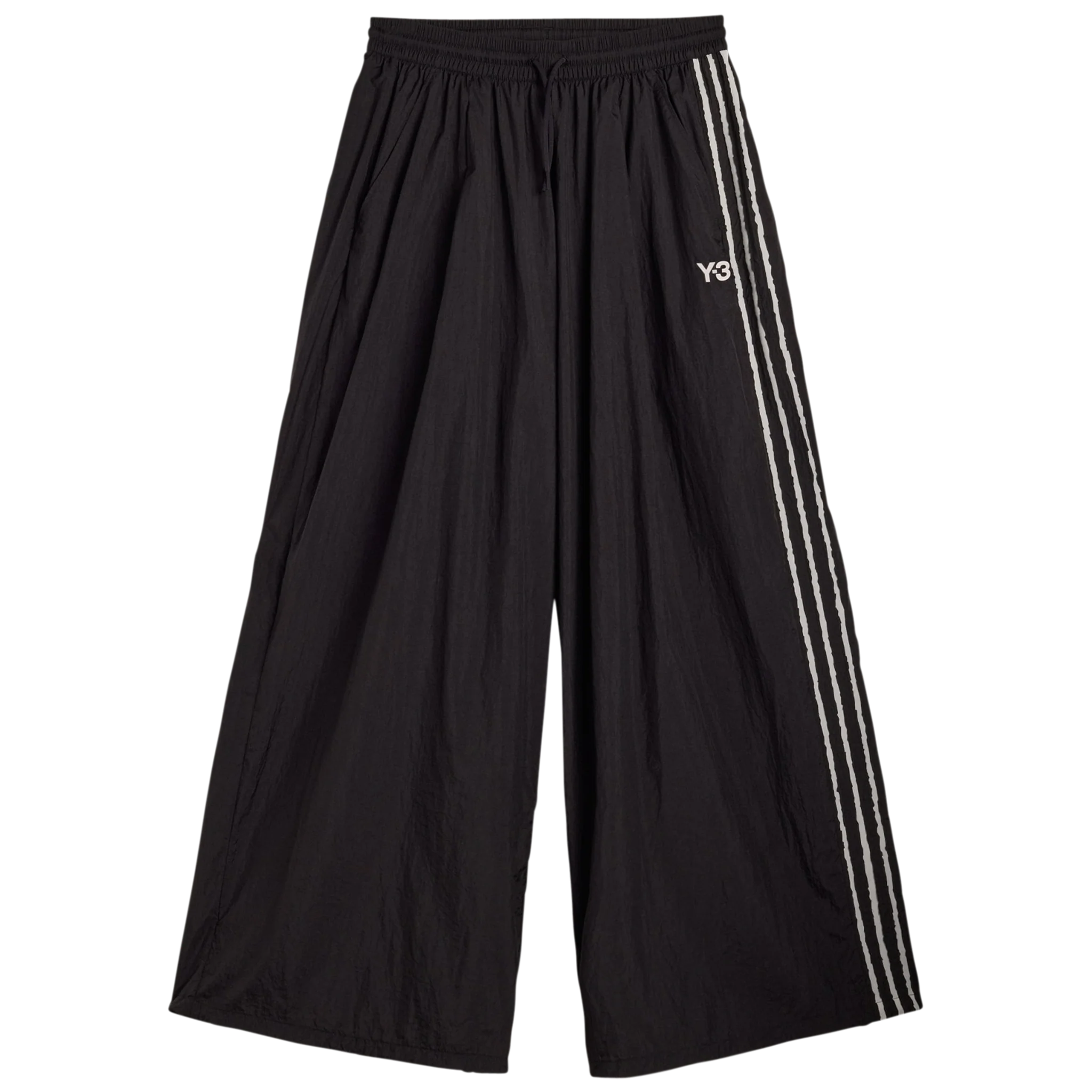 Raw Edge 3 Stripes Wide Pants