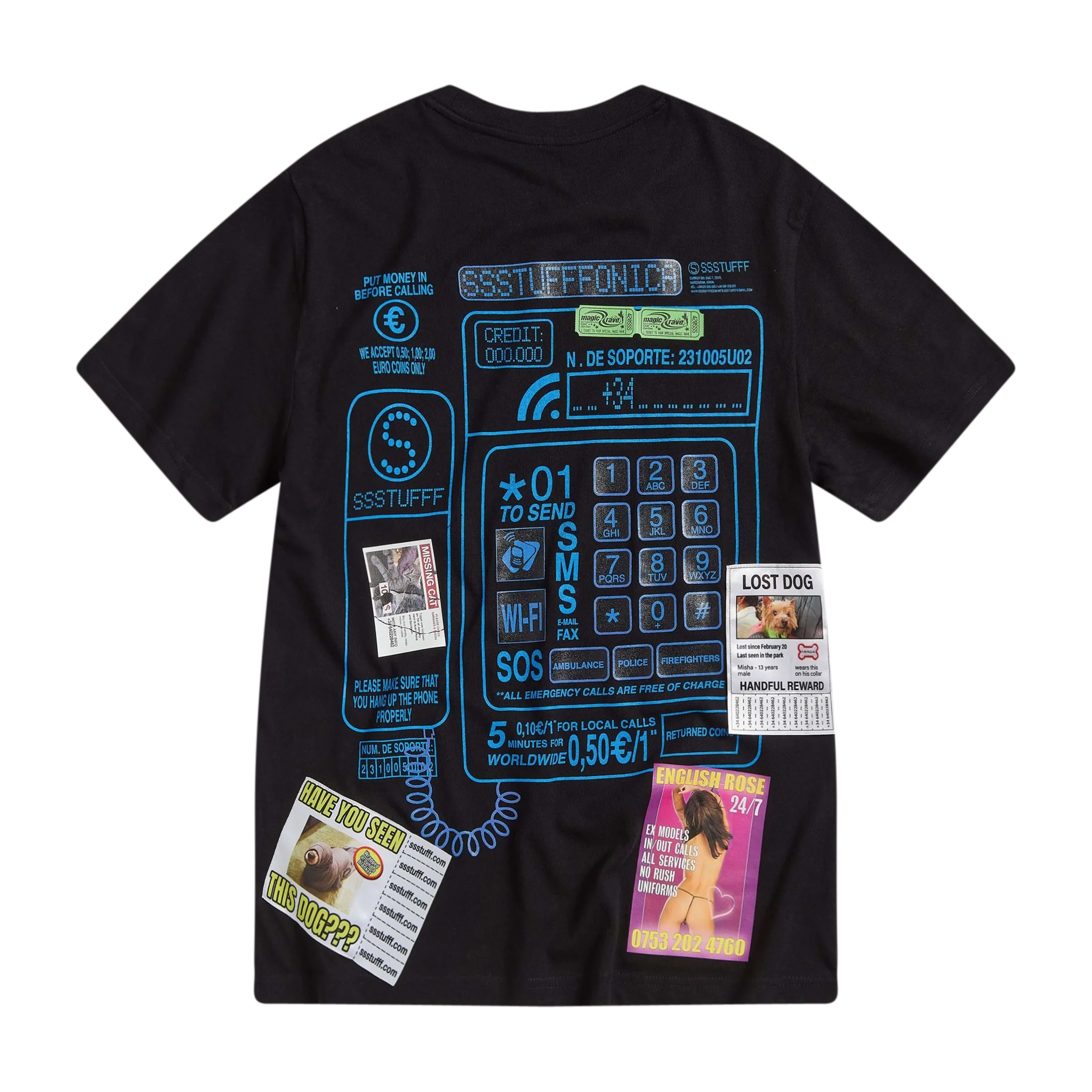 Spain Telephone Booth Tee - Image 2