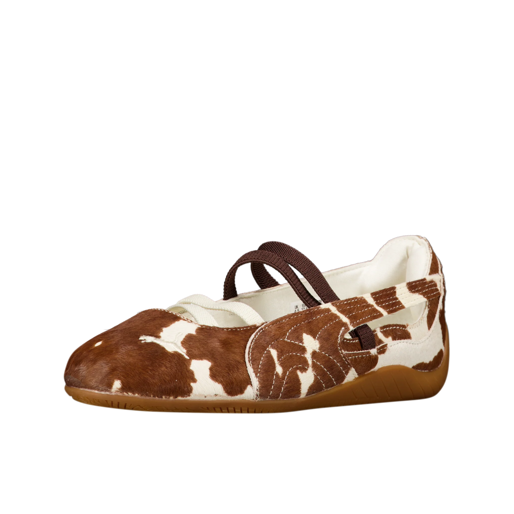 W Speedcat Ballet Cow  'Chocolate Brown' - Image 2