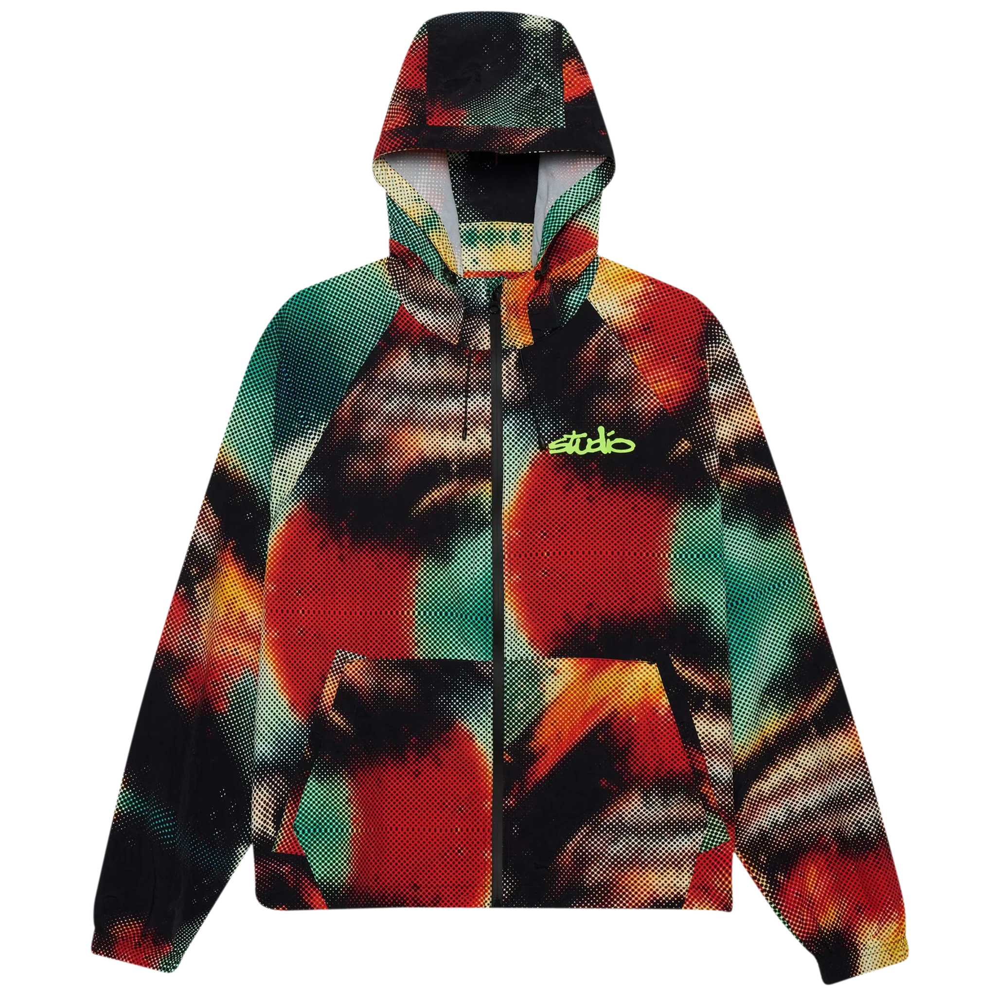 Studio Printed Windbreaker