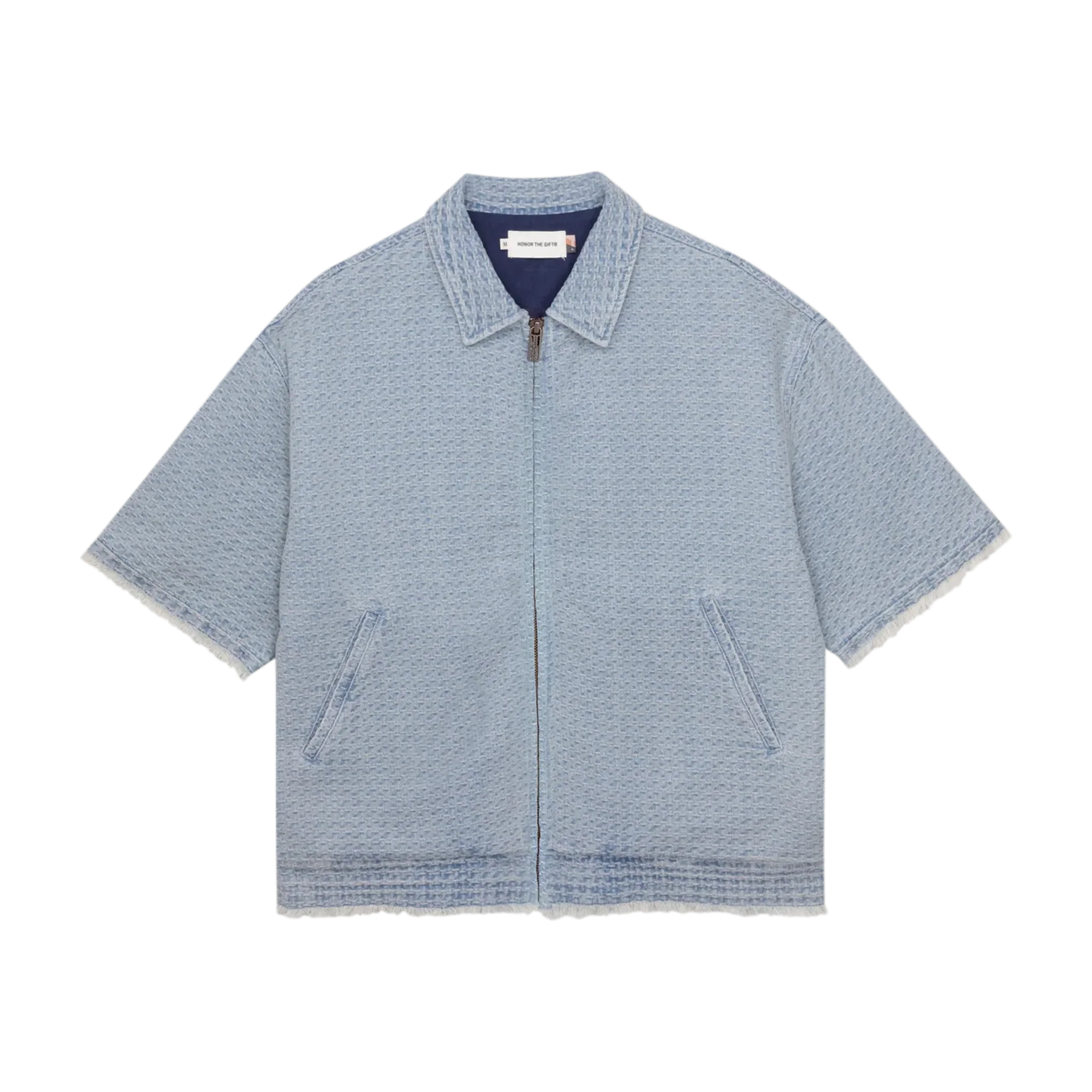 Vintage Indigo Zip Front