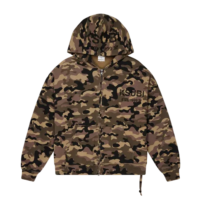 Zip Thru Halen Hoodie